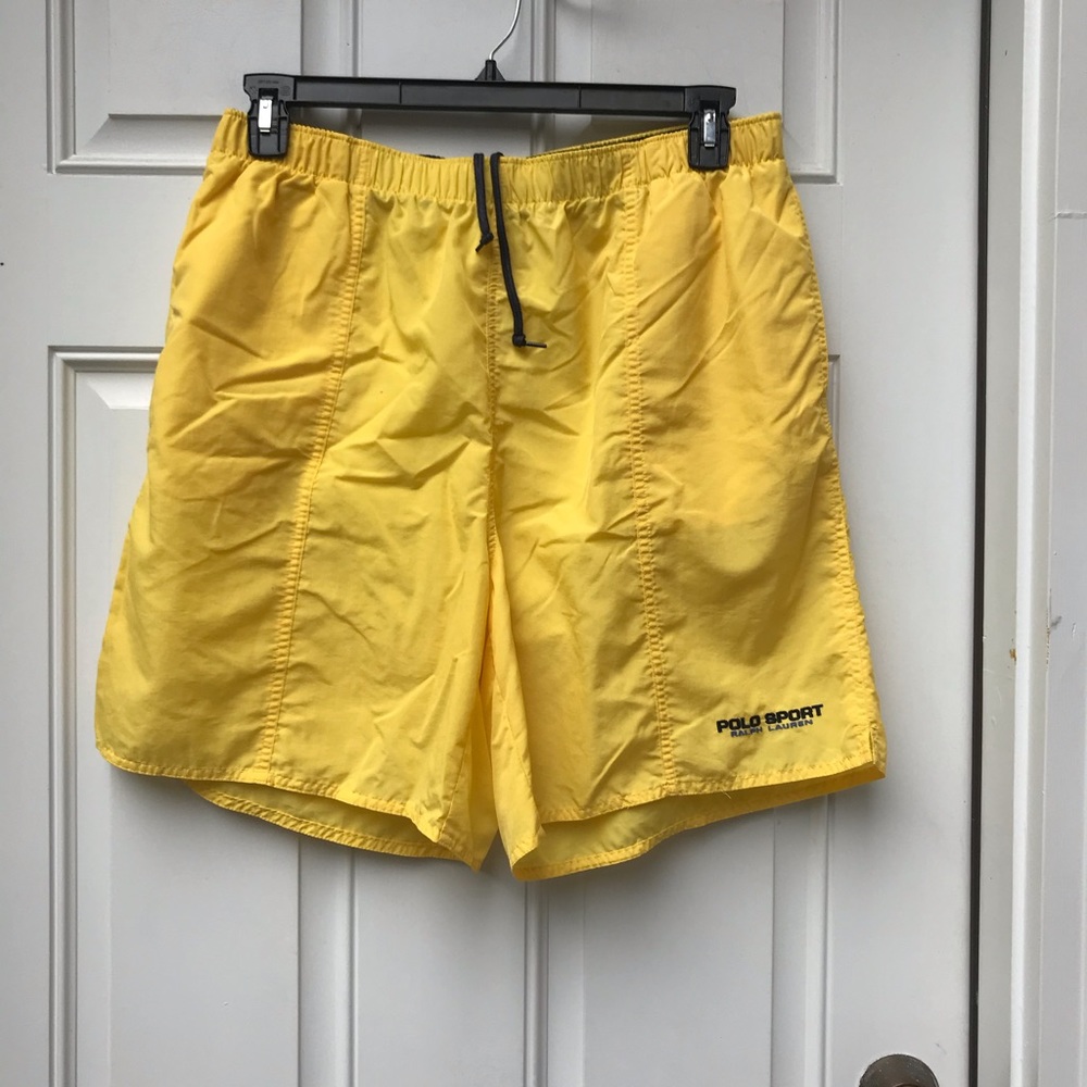 Polo Yellow Swimshorts